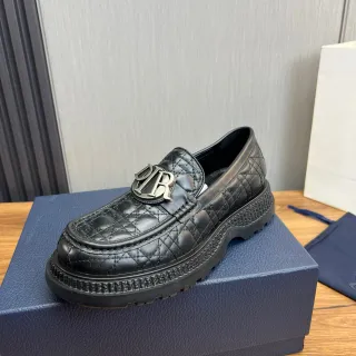 Dior B27 Quilted Leather CD Buckle Loafer