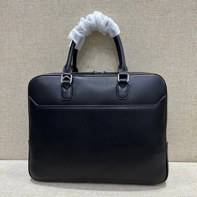 Dior Black Structured Leather Top-Handle Boston Bag 5