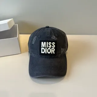 Dior Miss Dior 水洗深灰棒球帽