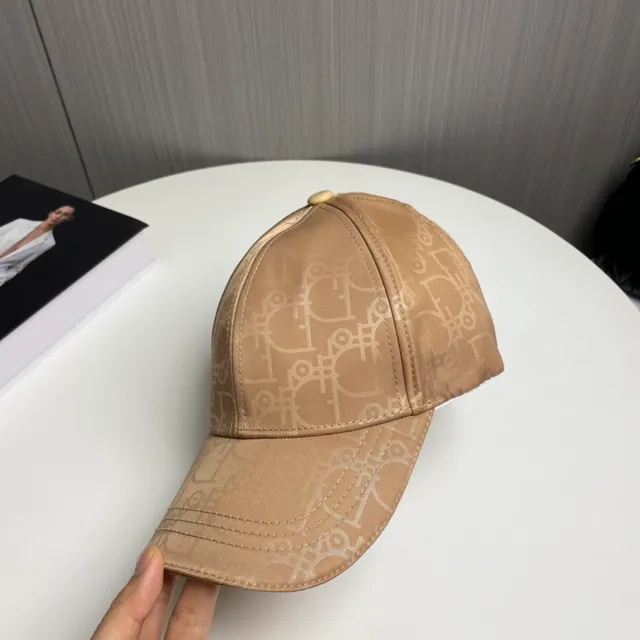 Dior Oblique Monogram 米色棒球帽 3