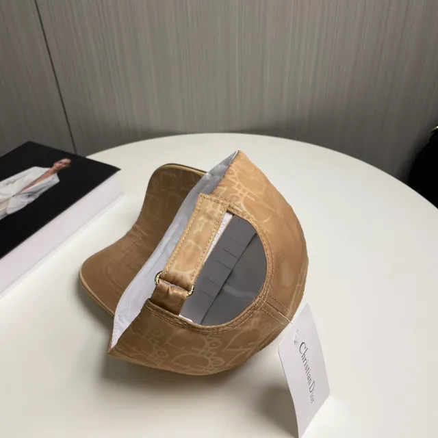 Dior Oblique Monogram 米色棒球帽 4