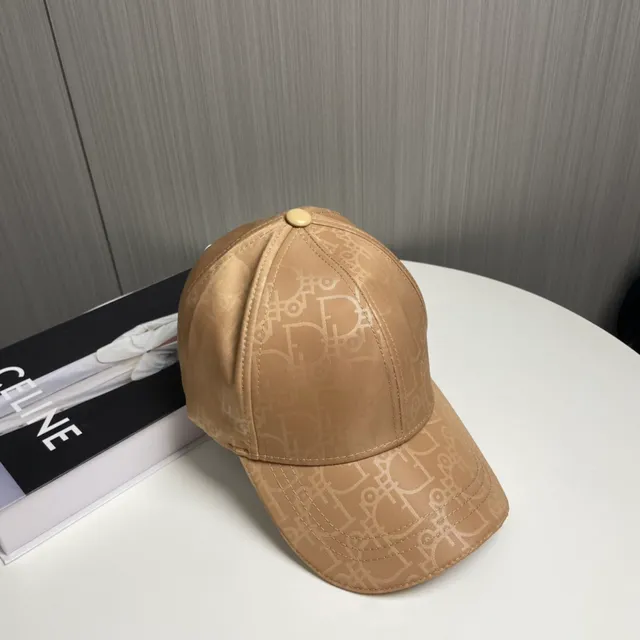 Dior Oblique Monogram 米色棒球帽 9