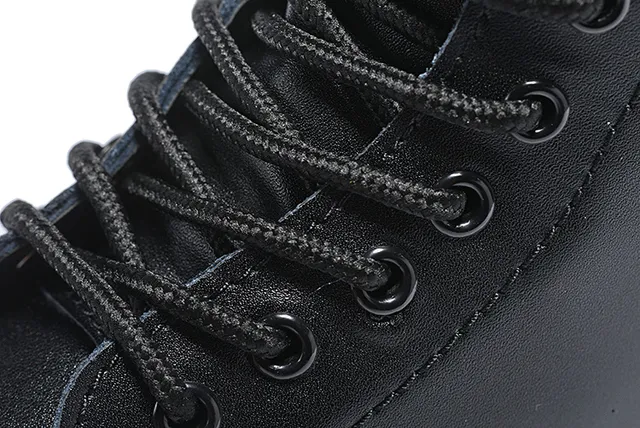 Dr. Martens 1460 黑色光滑皮革马丁靴 5