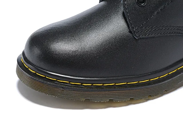 Dr. Martens 1460 黑色光滑皮革马丁靴 6