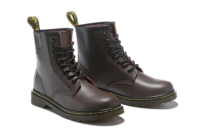 Dr. Martens 1460 黑色光滑皮革马丁靴 14