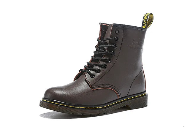 Dr. Martens 1460 黑色光滑皮革马丁靴 16
