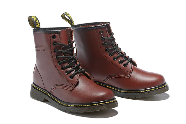 Dr. Martens 1460 黑色光滑皮革马丁靴 17