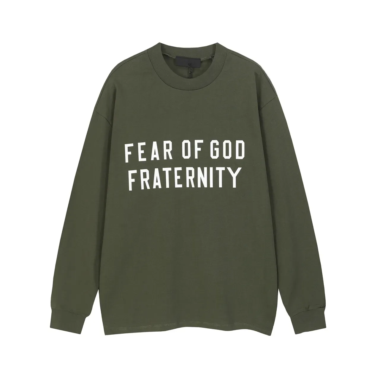 Fear of God Essentials Fraternity লম্বা আস্তিনের ক্রুনেক সোয়েটার 4