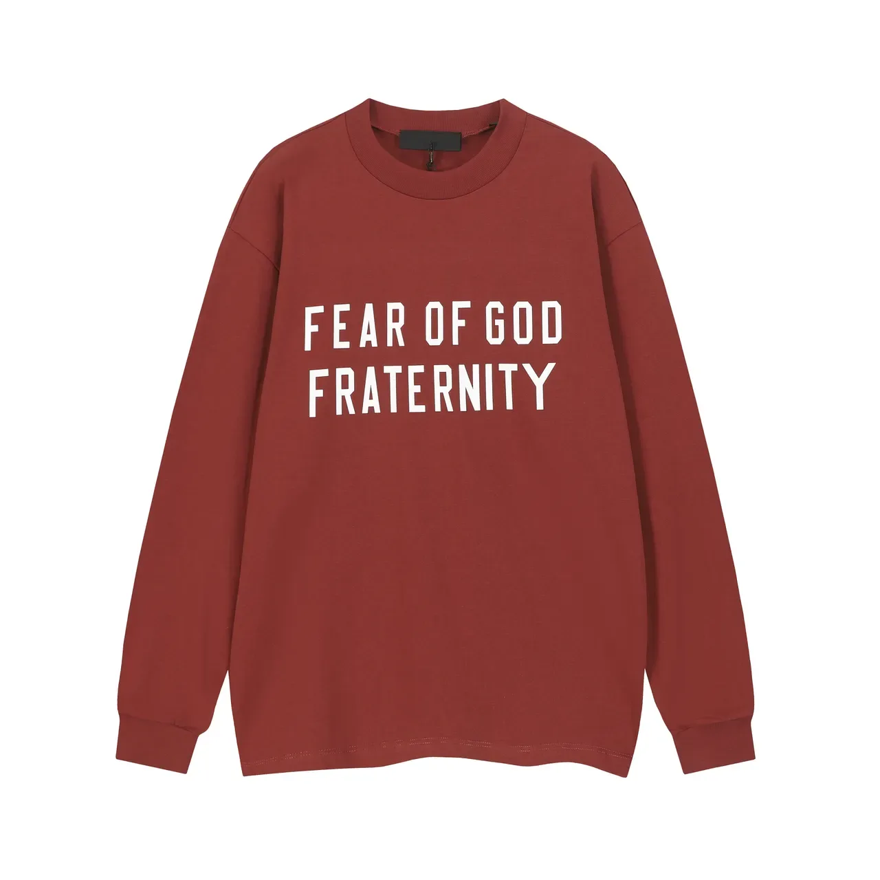 Fear of God Essentials Fraternity লম্বা আস্তিনের ক্রুনেক সোয়েটার 6