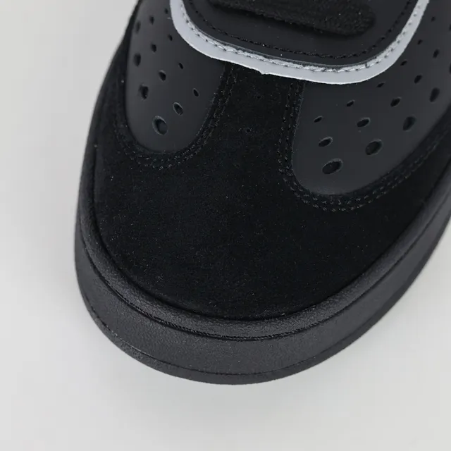 Fendi أسود FF Logo مثقوب أسلوب الحياة سنيكرز 5