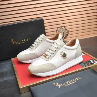 Billionaire Crested حذاء رياضي ثنائي اللون نمط حياة