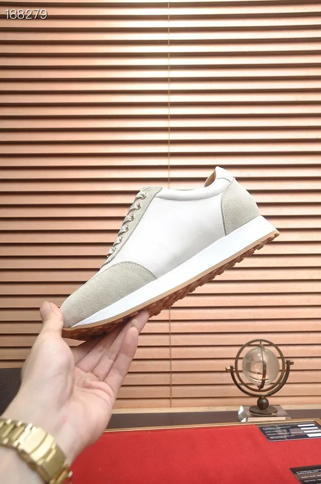 Billionaire Crested Two-Tone Lifestyle Sneakers 5