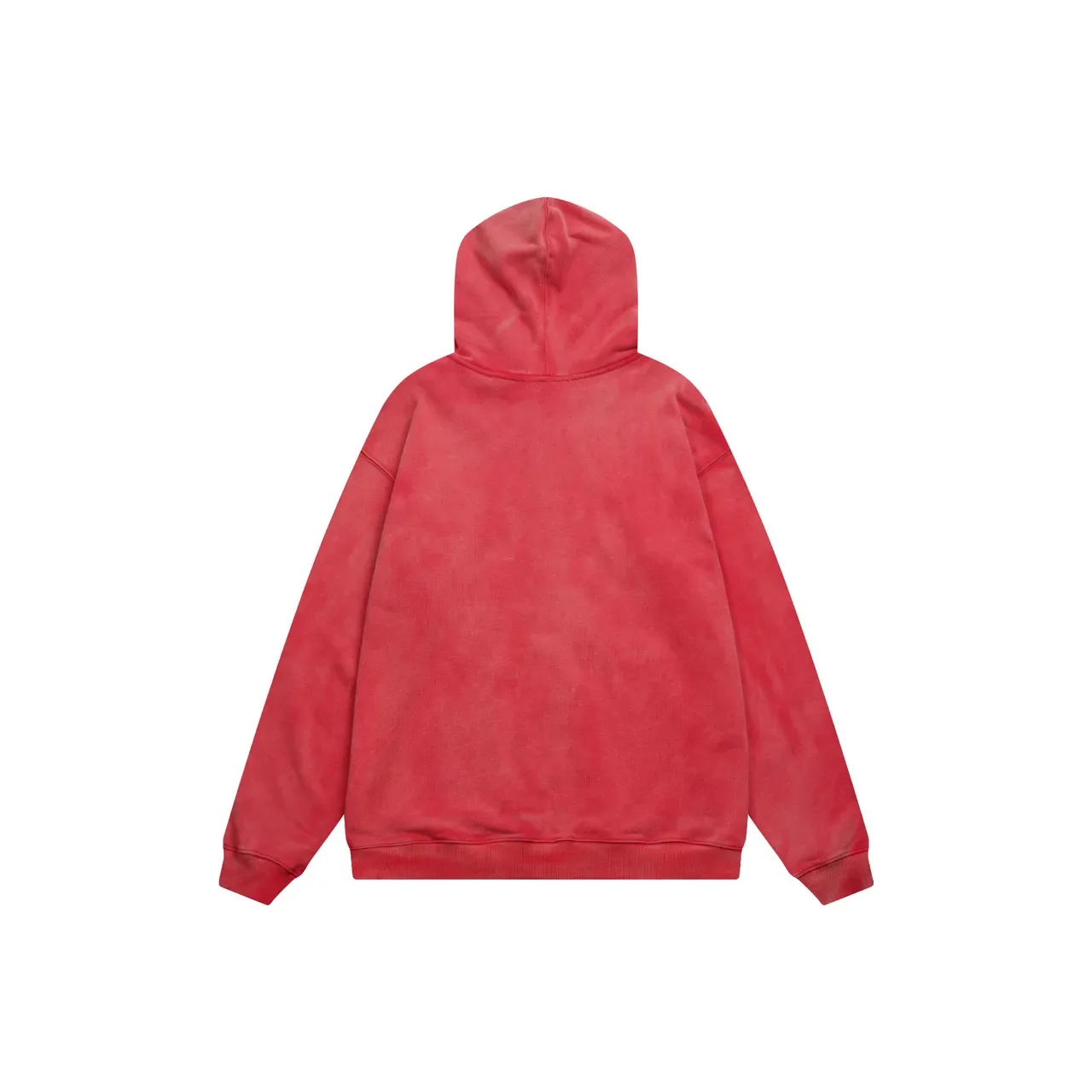 Hoodie Noir et Gris à Fermeture Éclair Complète Brodé Graphique 6