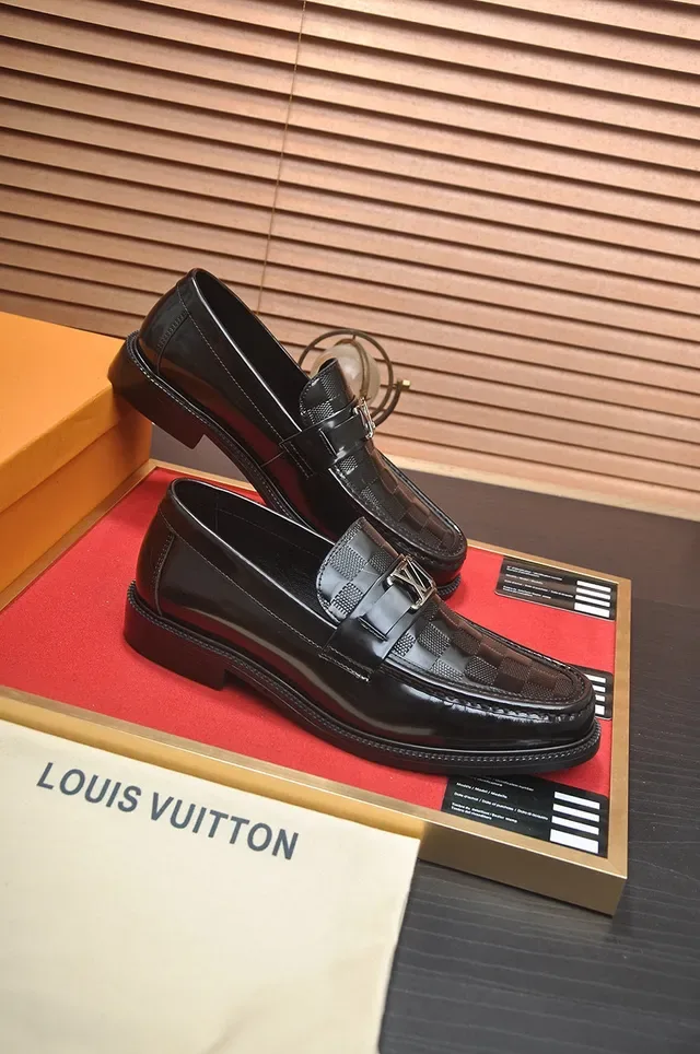 Black Patent Leather Bit Strap Loafer 6