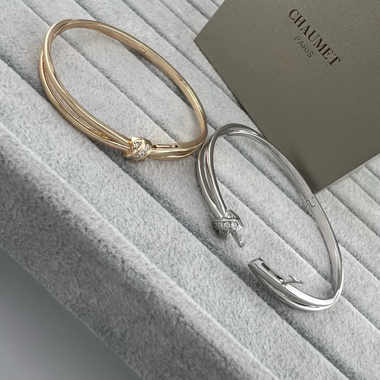Chaumet Liens Knot Motif أساور ماسية 5