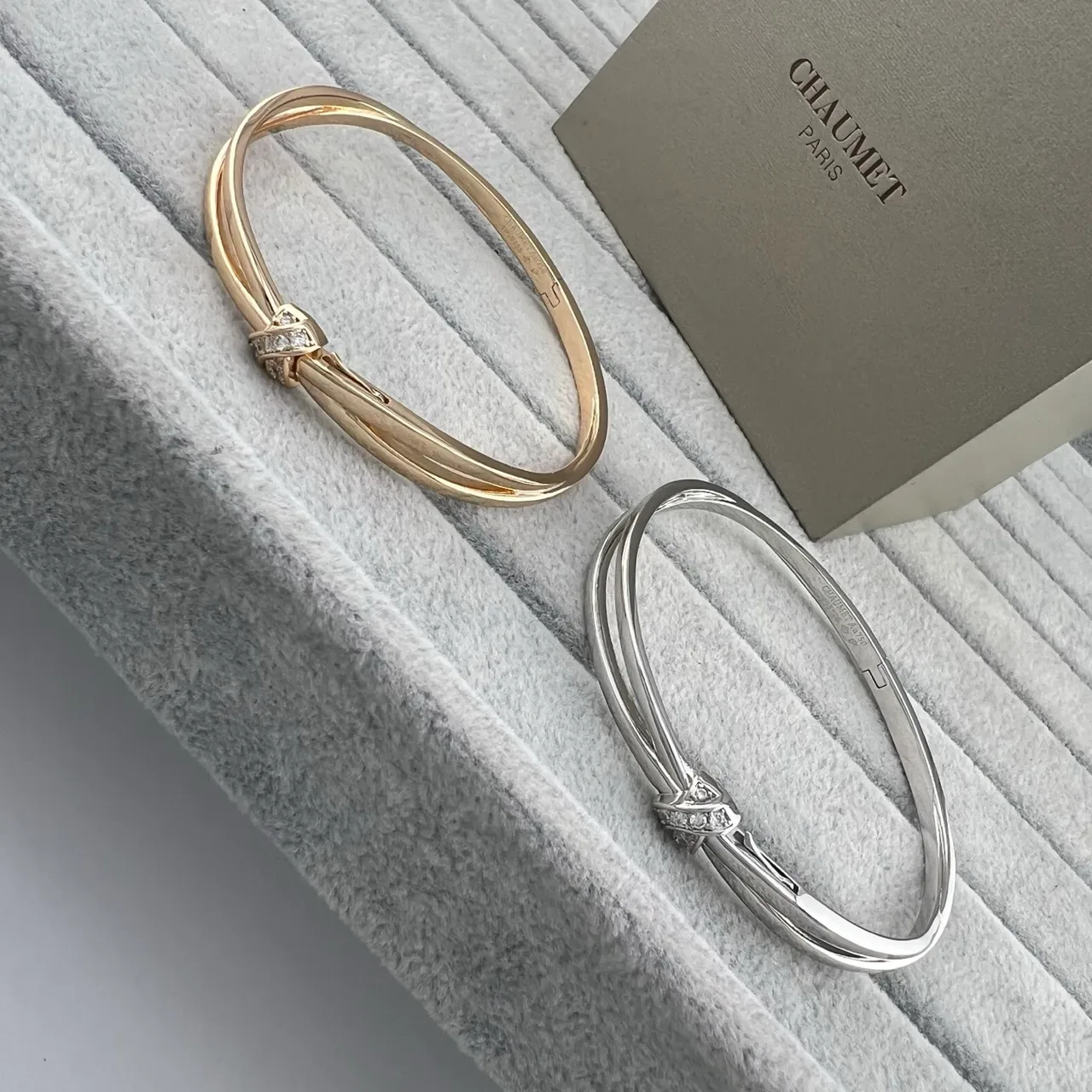 Chaumet Liens Knot Motif أساور ماسية 6