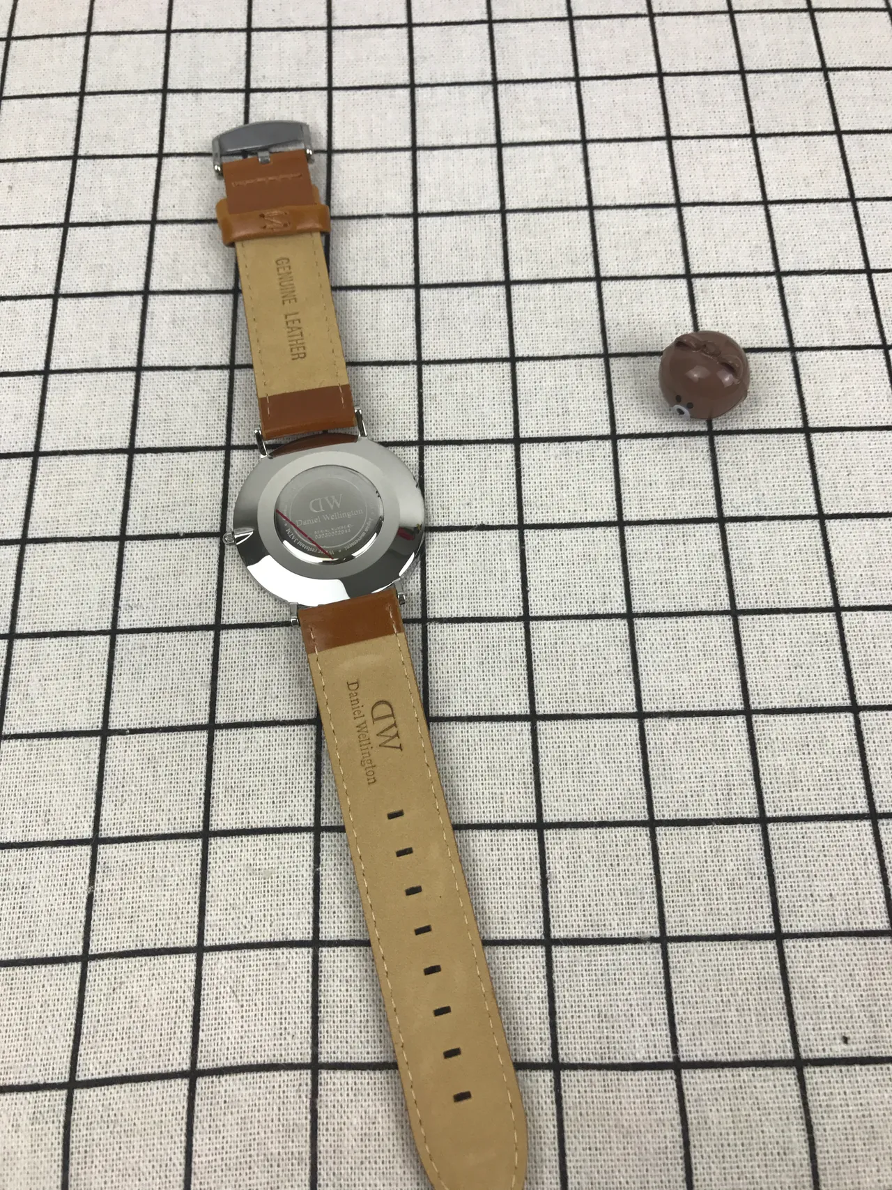 Daniel Wellington Classic Minimalist Tan Leather Strap Quartz Watch 4