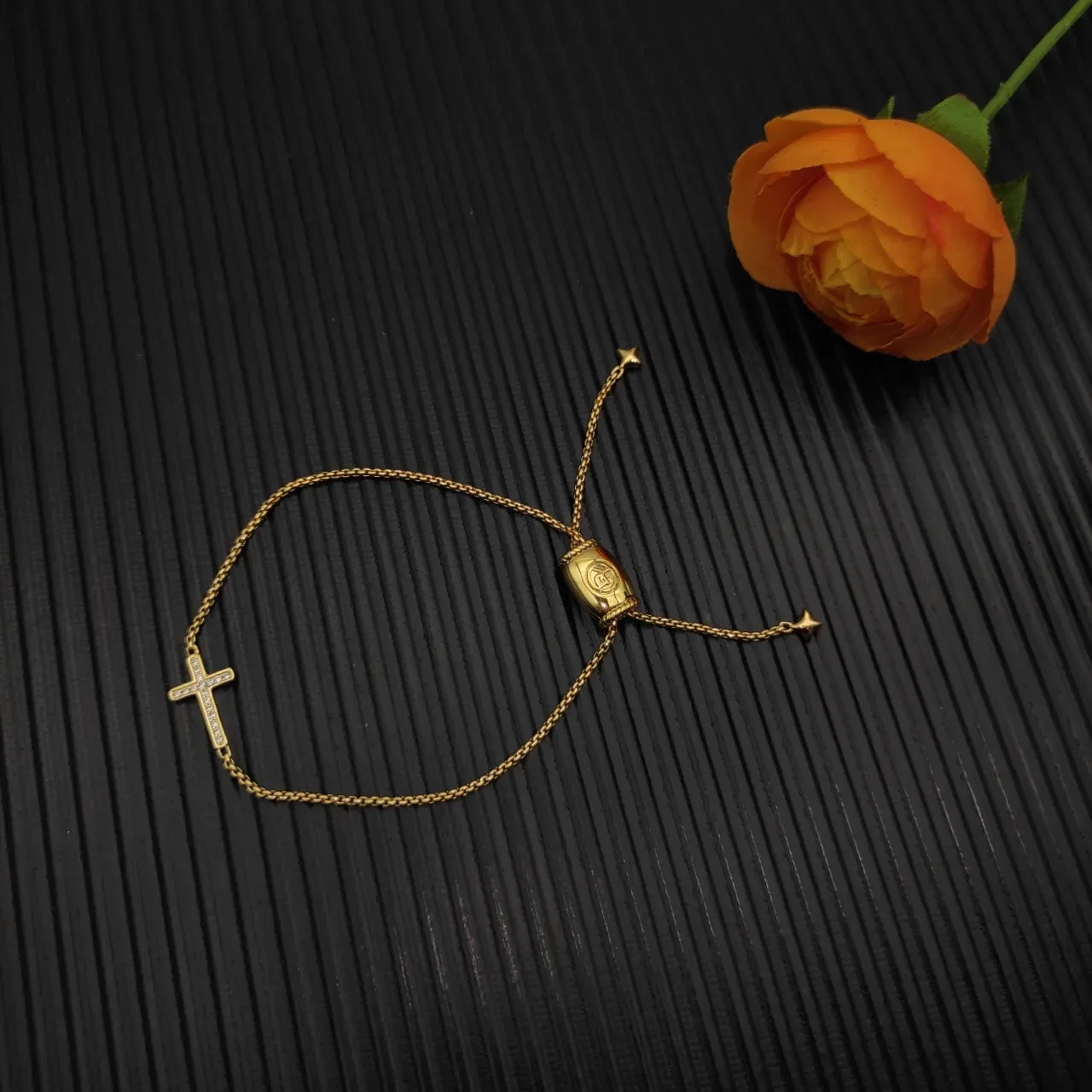 سوار David Yurman سلسلة كابل صليب متشابك خرز برميل تعويذة نجمة 5