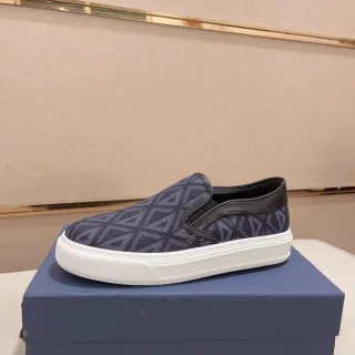 حذاء رياضي نمط حياة Jacquard Slip-On هندسي
