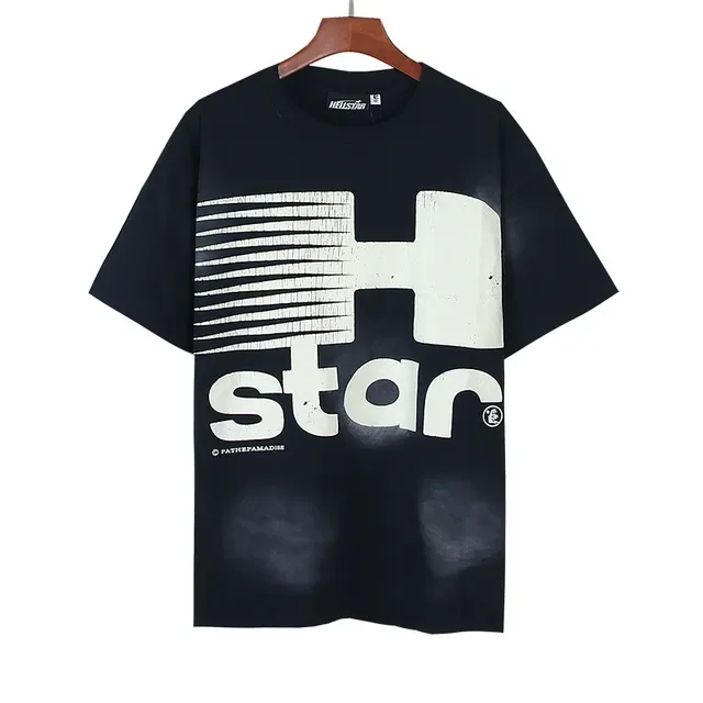 Navy White Oversized Fit Graphic-Print Front And Back T-Shirt 5