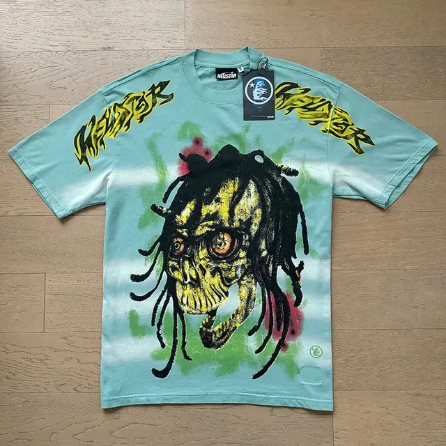 T-shirt oversize double face imprimé graphique crâne et 'Path To Paradise' 8