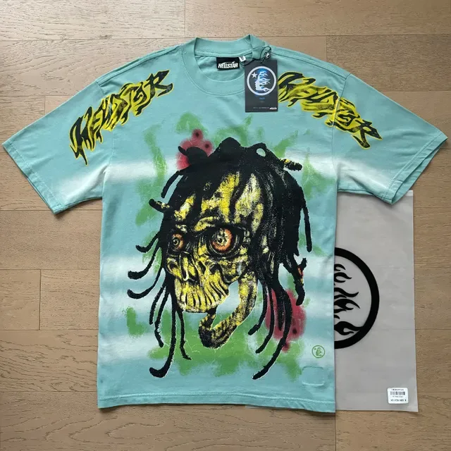 T-shirt oversize double face imprimé graphique crâne et 'Path To Paradise' 9