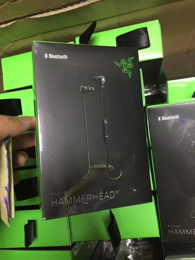 Razer हरा काला जीवंत चेसिस डिटैचेबल बूम माइक ओवर-यर हेडफोन्स 3