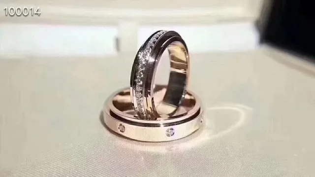 Rose Gold Pavé and Channel-Set Diamond Stackable Rings 2