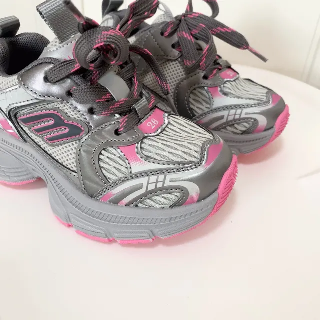 Skechers Silver Black Platform Sole Metallic Synthetic Overlays Chunky Sneakers 14