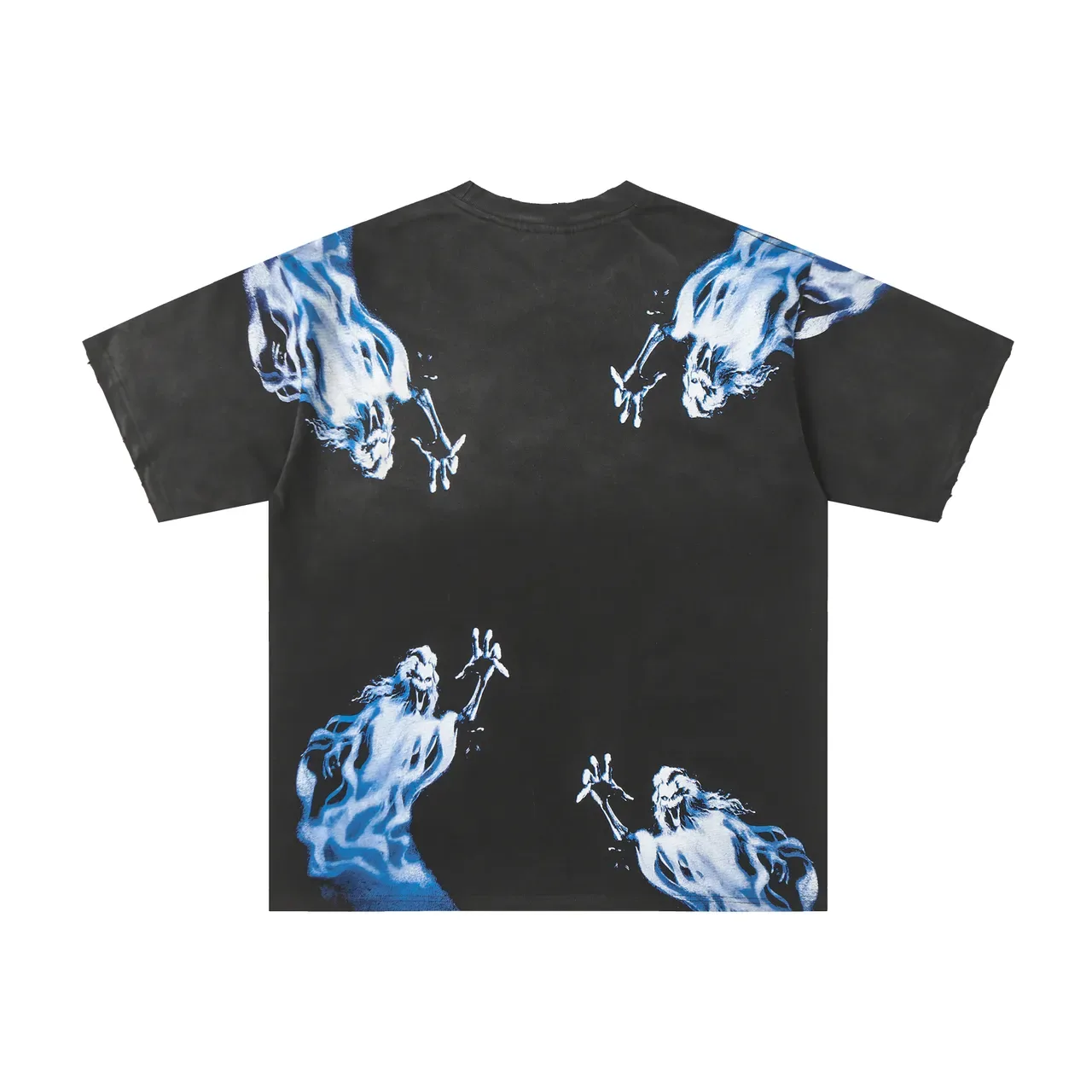 Vale Graphic Horror Print Oversized T-Shirt 3