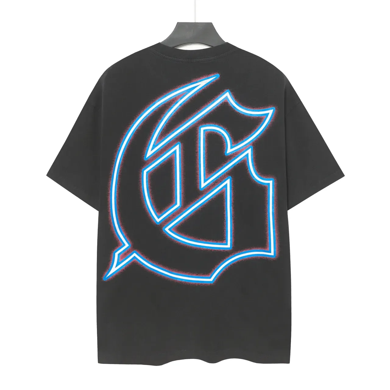 Godspeed Oversized Graphic Print Black T-Shirt 3