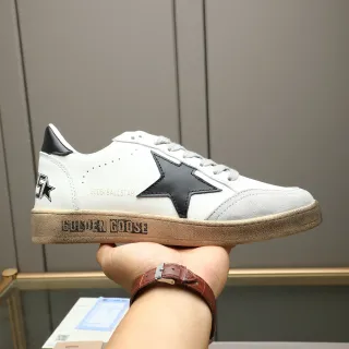 Golden Goose Ball Star White Black Star tênis lifestyle