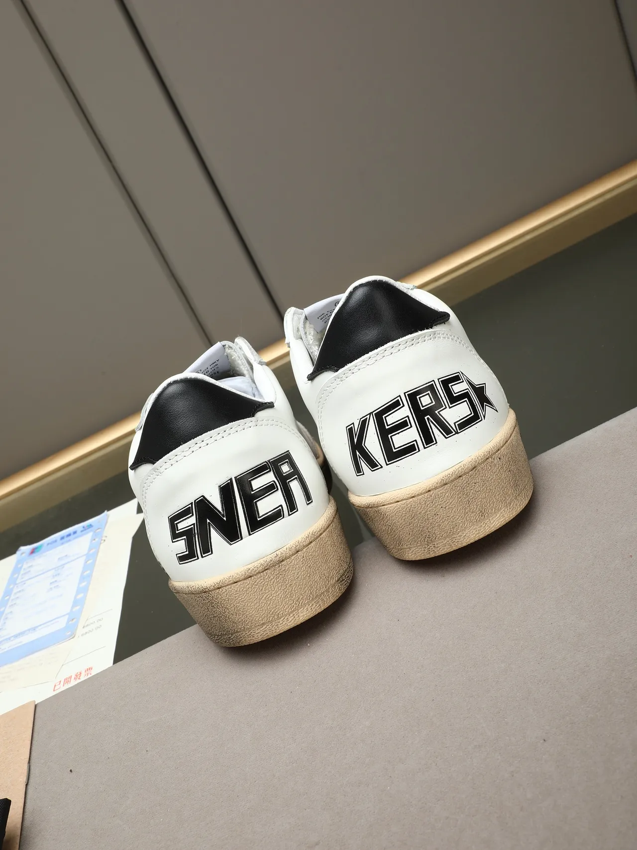 Golden Goose Ball Star White Black Star জীবনশৈলী স্নিকার্স 3
