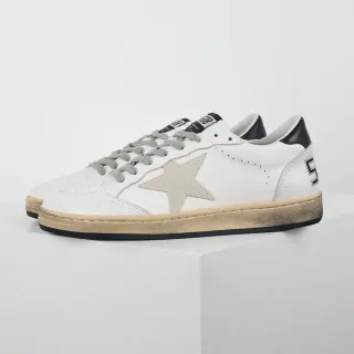 Golden Goose Super-Star Branco Cinza Estrela Tênis Lifestyle