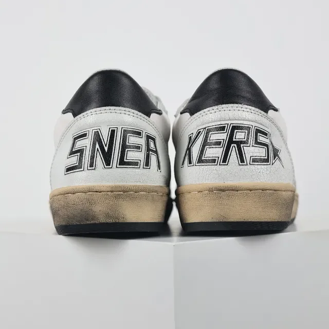 Golden Goose Super-Star Blanc Gris Étoile Lifestyle Sneakers 8