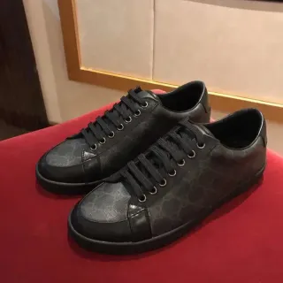 Gucci Ace GG Monogram zapatillas lifestyle negras