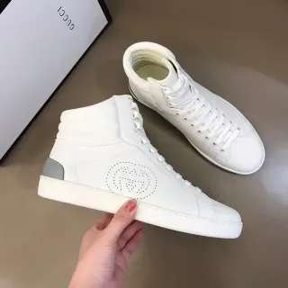 Gucci Ace Perforado Logo Blanco Lifestyle Zapatillas