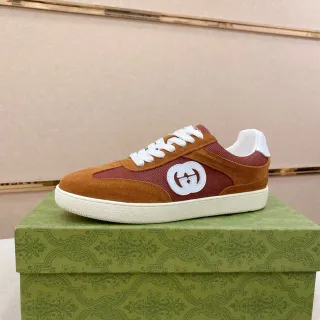 Gucci Ace Zapatilla Lifestyle de Ante Rust y Tan