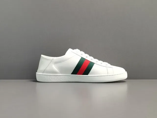 Gucci Ace Blanc Vert Rouge Web Stripe Bee Embroidery sneakers lifestyle 13