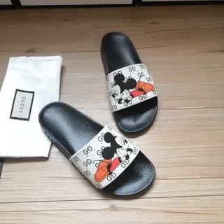 Gucci Disney Mickey Mouse GG Print zapatillas