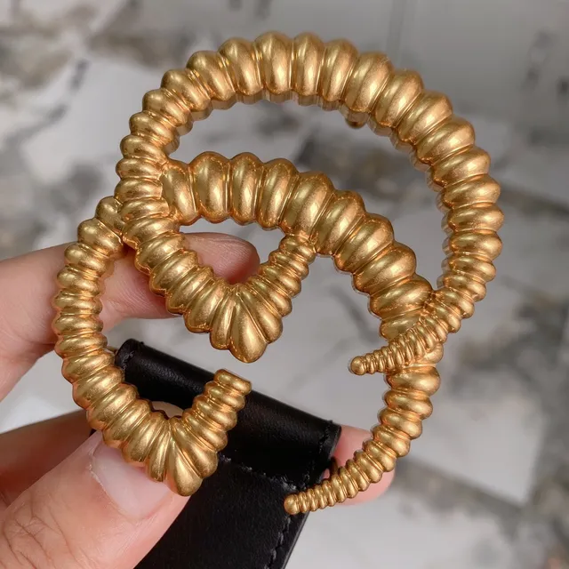 Gucci GG Marmont Ceinture en cuir noir et rouge matelassée 9