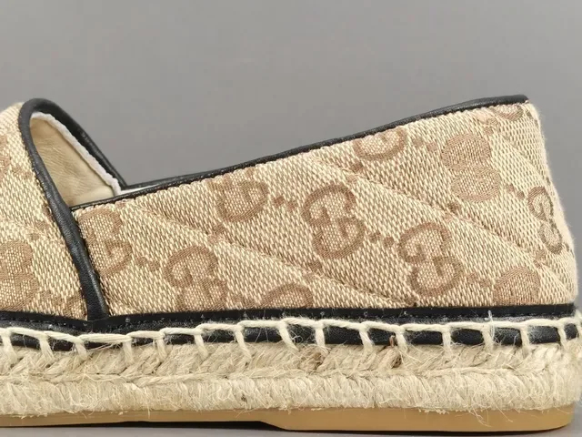 Mocassim Gucci Horsebit 1955 Beige Monogram Canvas 10