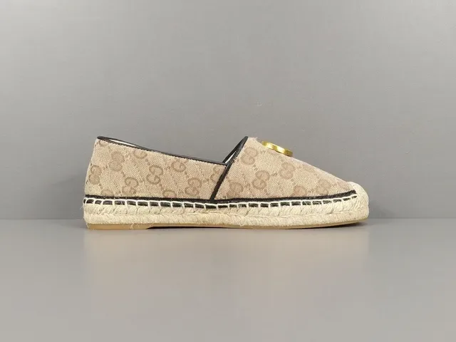 Mocassim Gucci Horsebit 1955 Beige Monogram Canvas 15