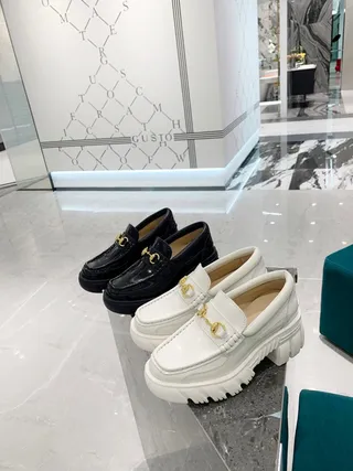 Gucci Horsebit 1955 কালো পেটেন্ট লেদার লোফার 8