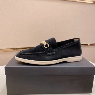 Gucci Horsebit 1955 黑色麂皮乐福鞋