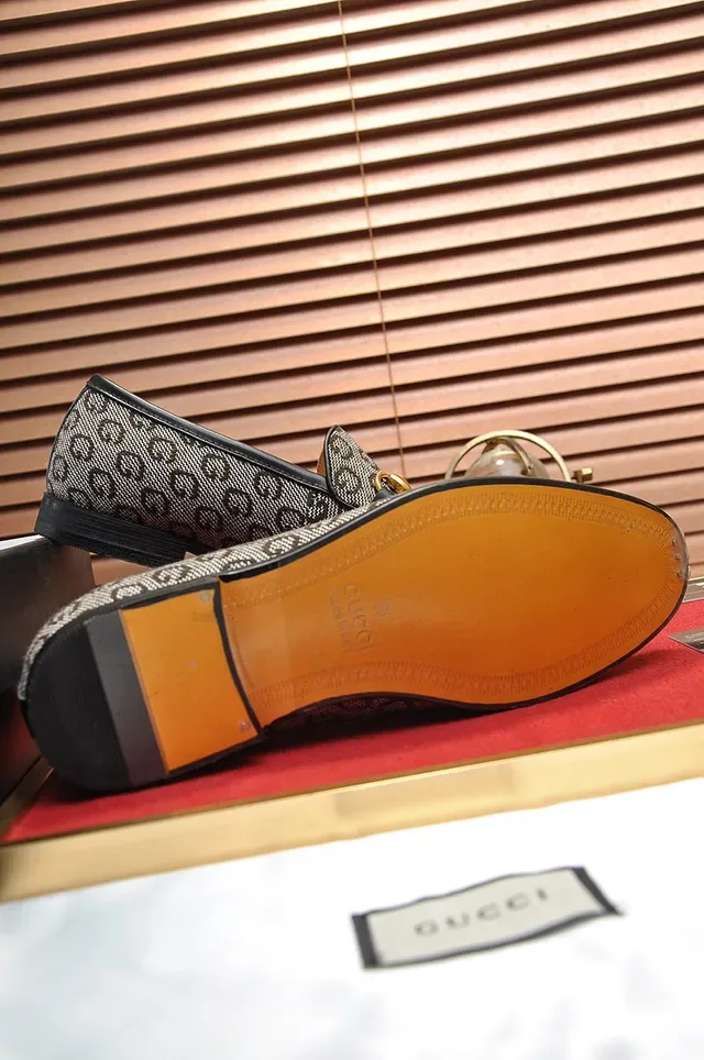 Gucci Horsebit 1955 GG Monogram Canvas Loafers 3