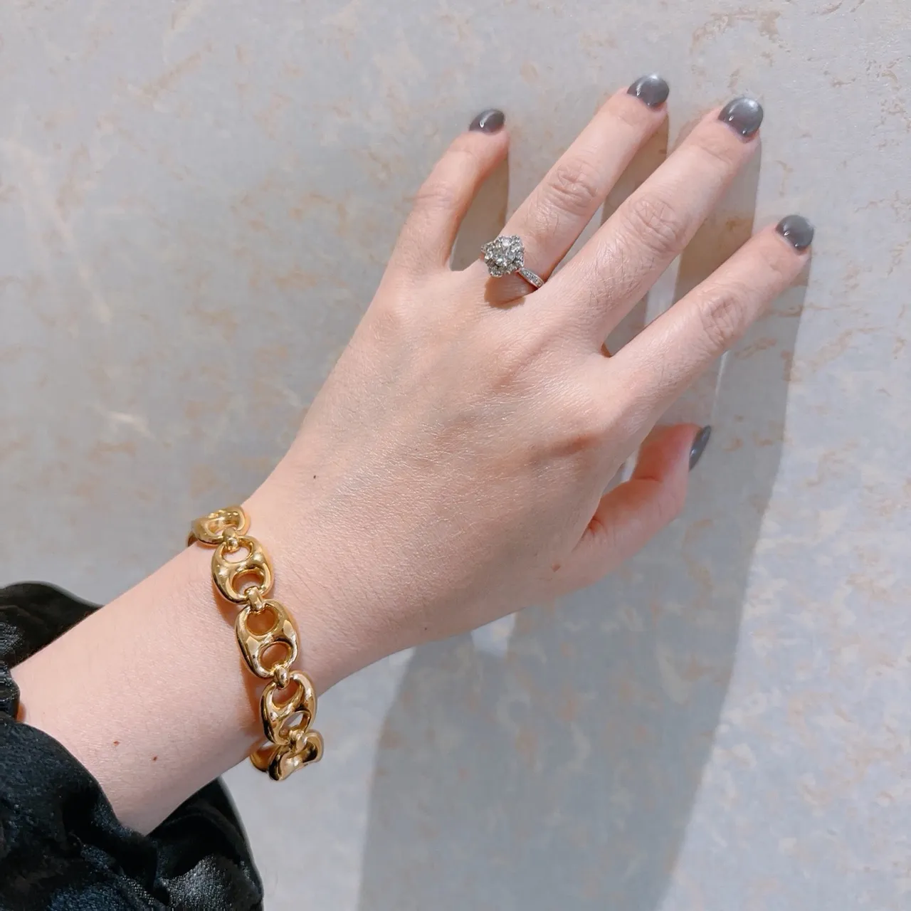 Gucci Horsebit 1955 Gold-Tone Interlocking Link Bracelet 2