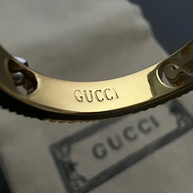 Gucci Icon Bague 18K Or Motif Étoile 2