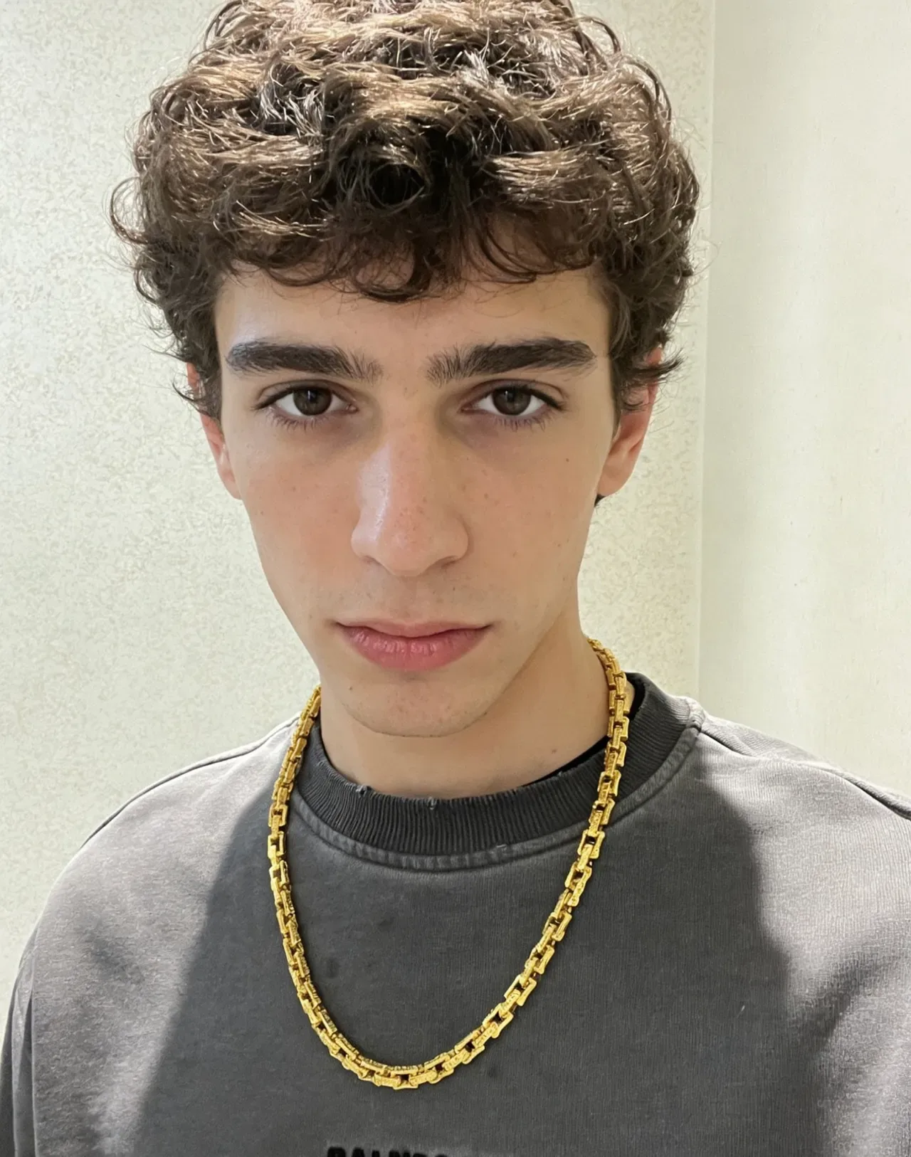 Gucci Link to Love Collier Or Oversized Chunky 8