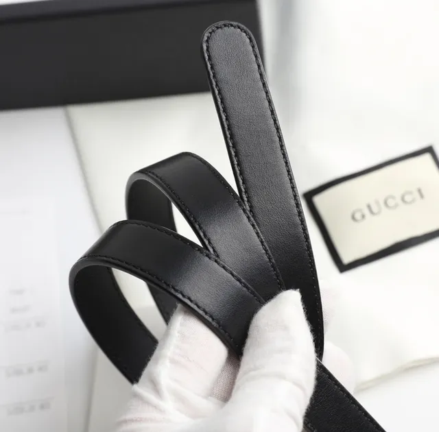 Gucci Ophidia 黑金 Interlocking G 扣 antique hardware 皮革腰带 8